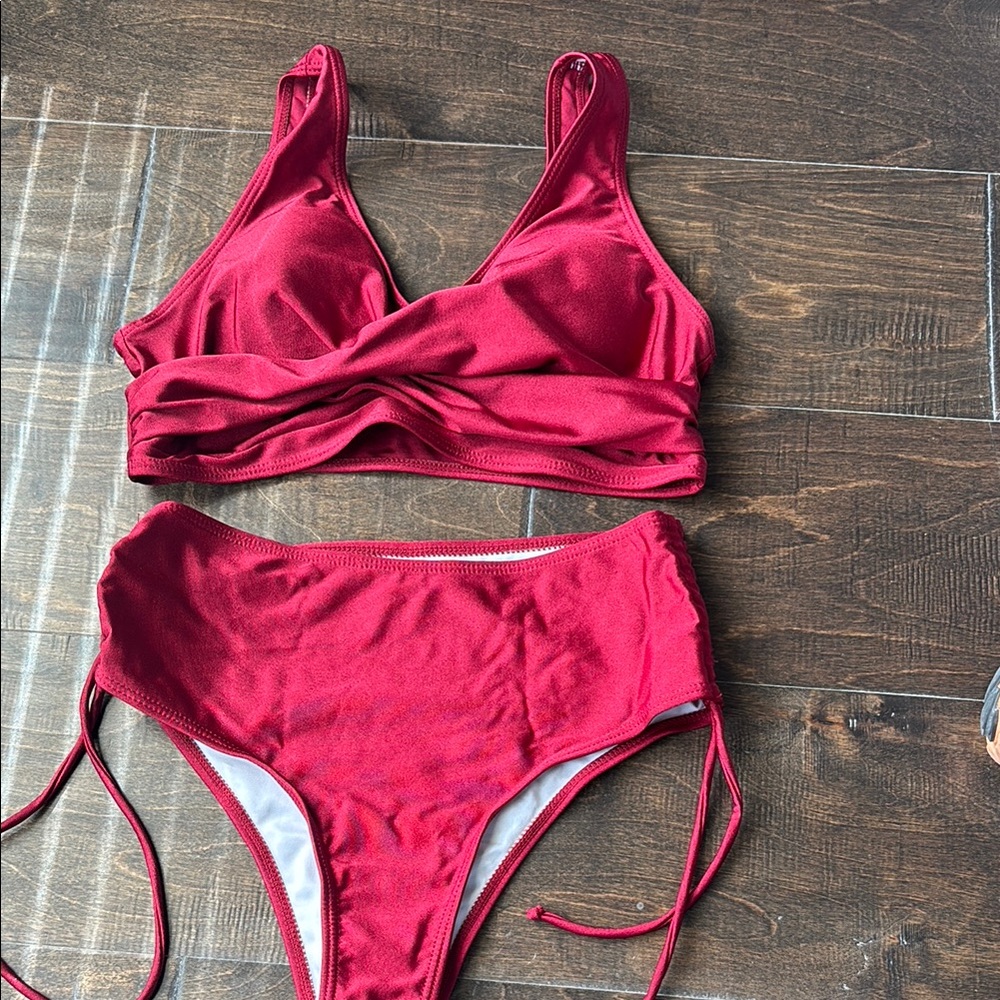 Red Bikini Set